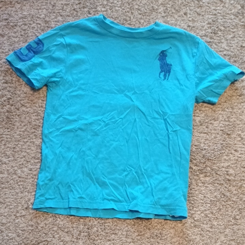 Polo by Ralph Lauren Short-Sleeve Tee in Teal